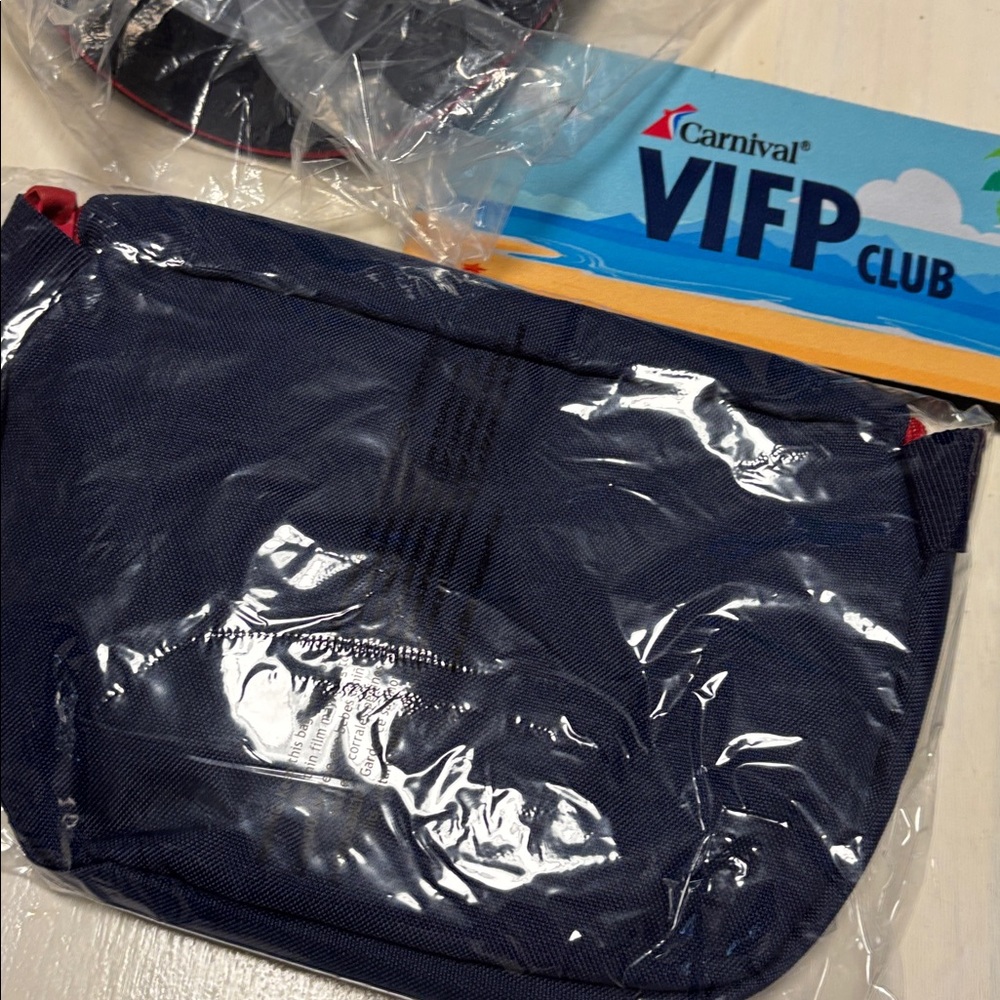 New in package -Carnival VIFP Club Fanny Pack, coozi, and Behind the Fun hat (2) - Picture 6 of 6
